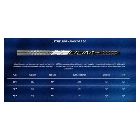 Cleveland HALO XL Full-Face Herren Eisen, Graphit
