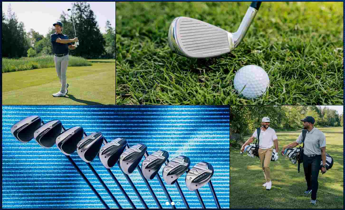 Cleveland HALO XL Full-Face Herren Eisen, Graphit