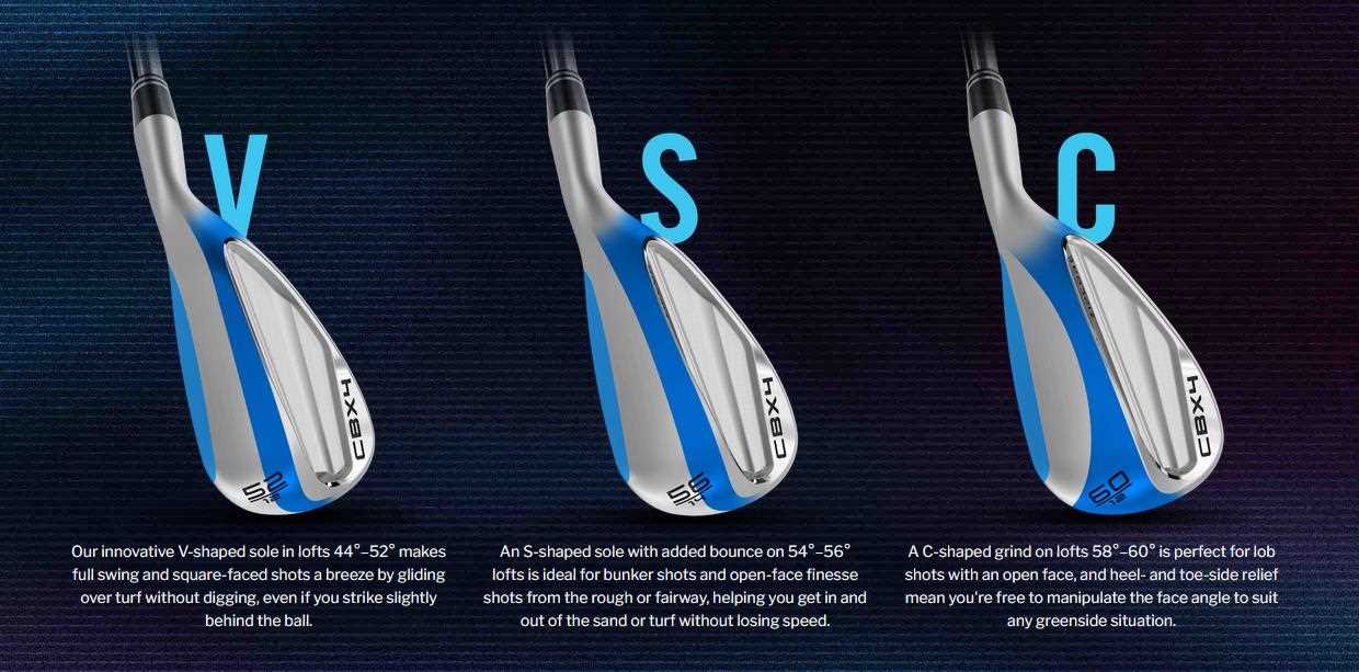 Cleveland CBX4 Zipcore Herren Wedge, Graphit