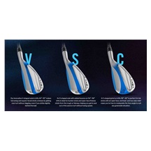 Cleveland CBX4 Zipcore Herren Wedge, Stahl