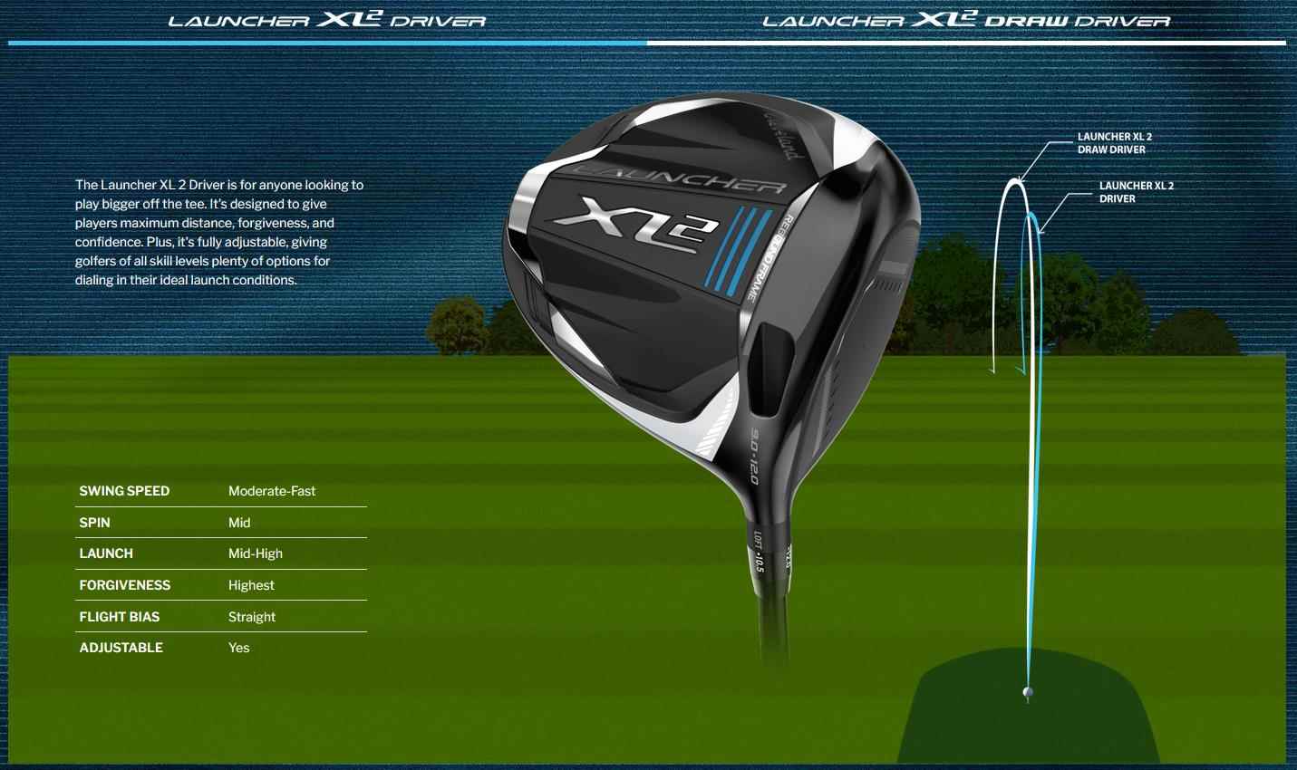 Cleveland Launcher XL 2 Draw Herren Driver