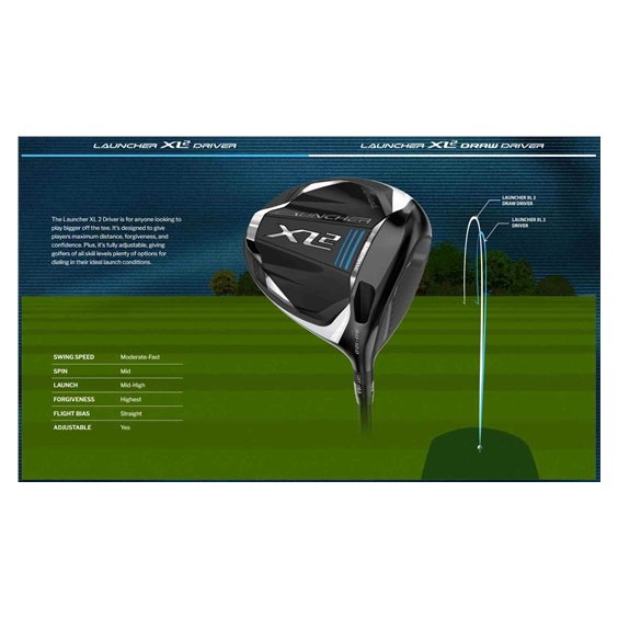 Cleveland Launcher XL 2 Draw Herren Driver