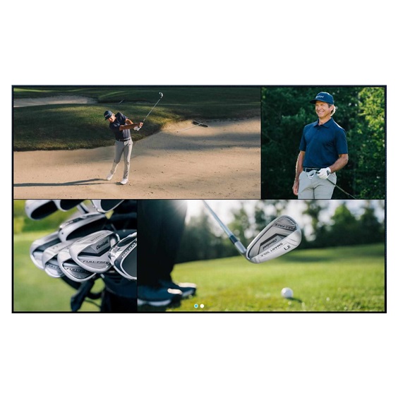 Cleveland Smart Sole Full Face Herren Wedge, Graphite