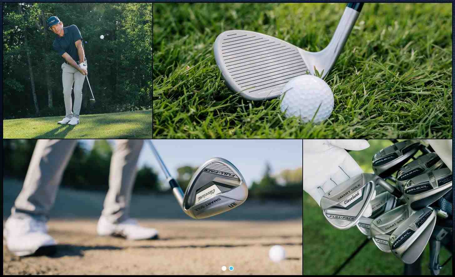 Cleveland Smart Sole Full Face Herren Wedge, Stahl