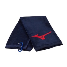 Mizuno RB Tri Fold Golfhandtuch, dunkelblau