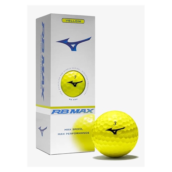 Mizuno RB Max Golfbälle, gelb