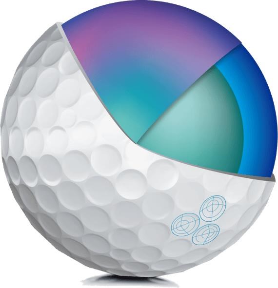 Mizuno RB Max Golfbälle, gelb