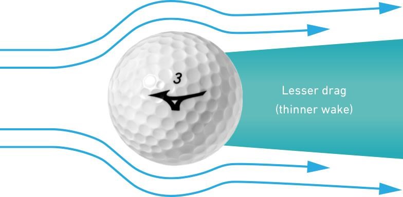 Mizuno RB Max Golfbälle, gelb