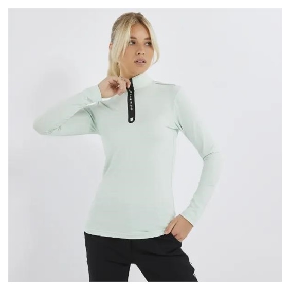 Ellesse Juliano 1/2 Zip Damen Sweatshirt, hellgrün