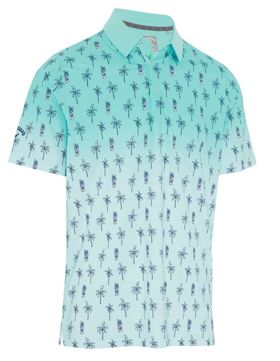 Callaway Mojito Ombre Herren Poloshirt, limpet shell | Golf 