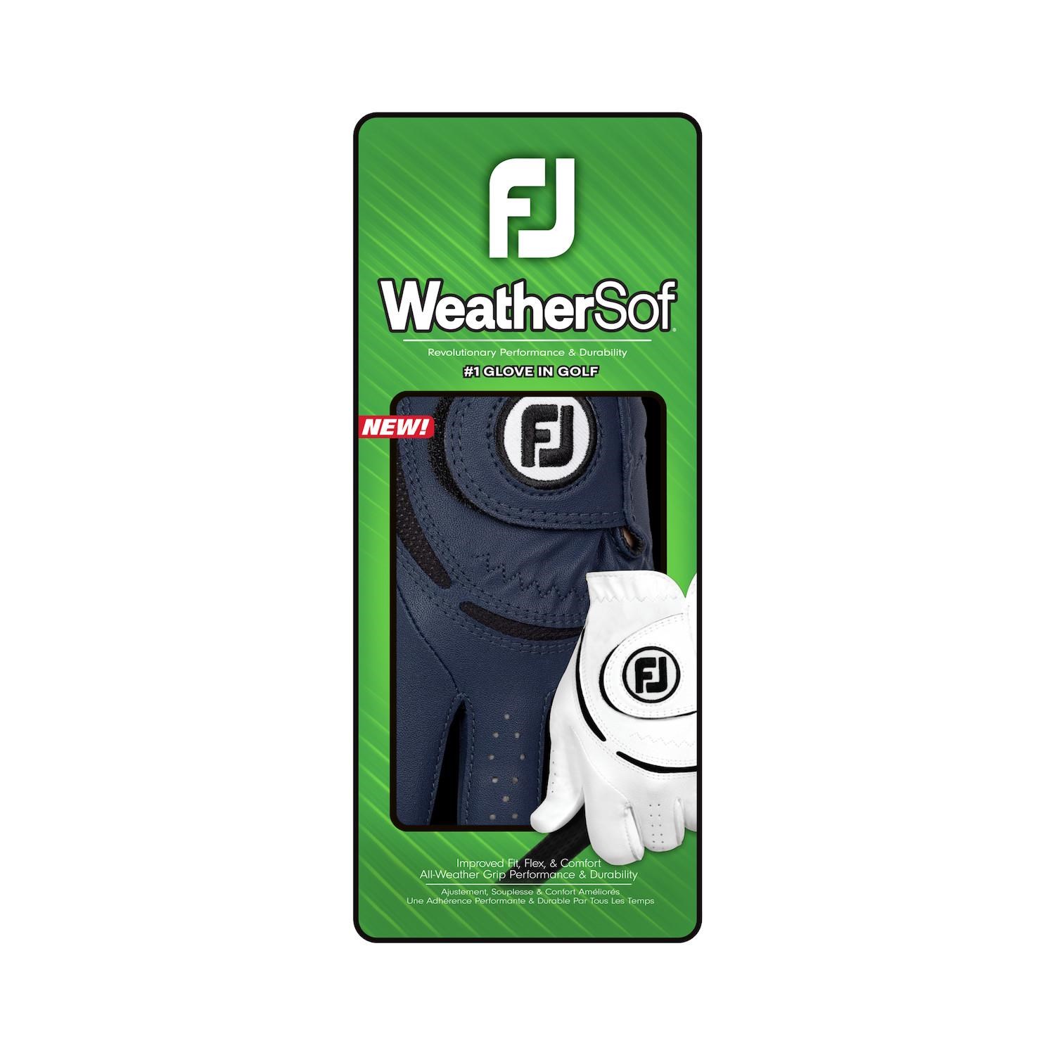 FootJoy WeatherSof Damen Golfhandschuh, dunkelblau