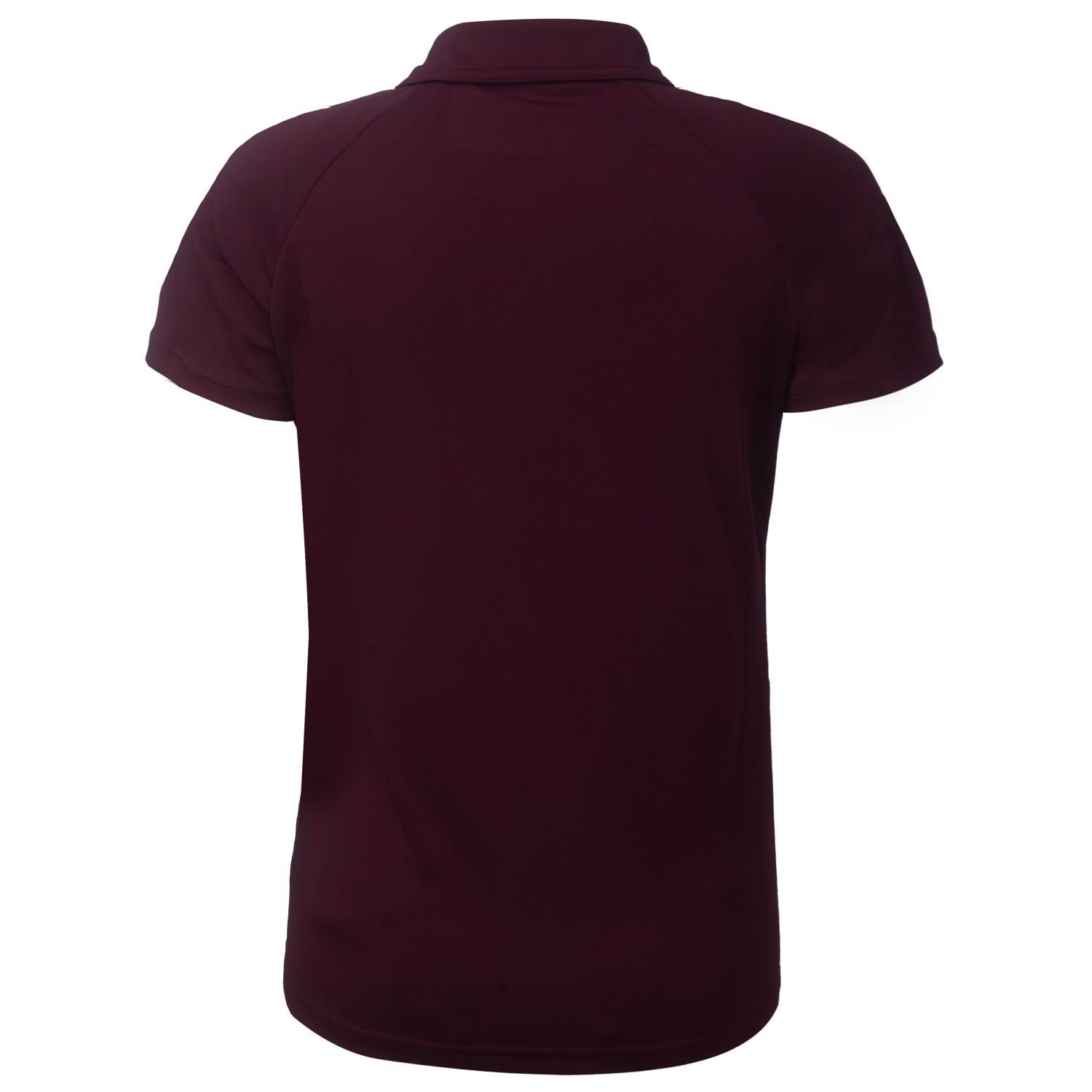 2117 of Sweden Fröseke Damen Poloshirt, dark plum