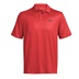 Under Armour Performance 3.0 Printed Herren Poloshirt, rot