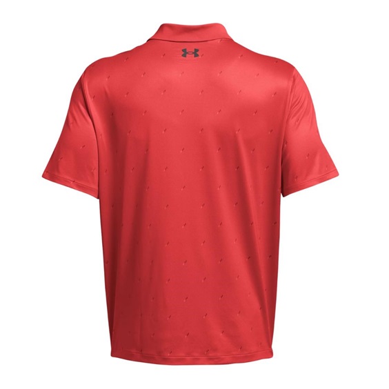 Under Armour Performance 3.0 Printed Herren Poloshirt, rot