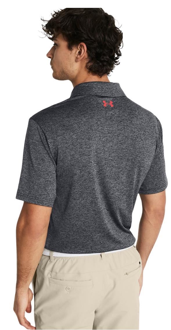 Under Armour Playoff 3.0 Printed Herren Poloshirt, grau