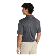 Under Armour Playoff 3.0 Printed Herren Poloshirt, grau