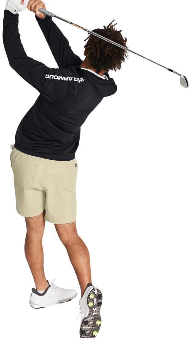 Under Armour Playoff Hoodie Herren Sweatshirt, schwarz