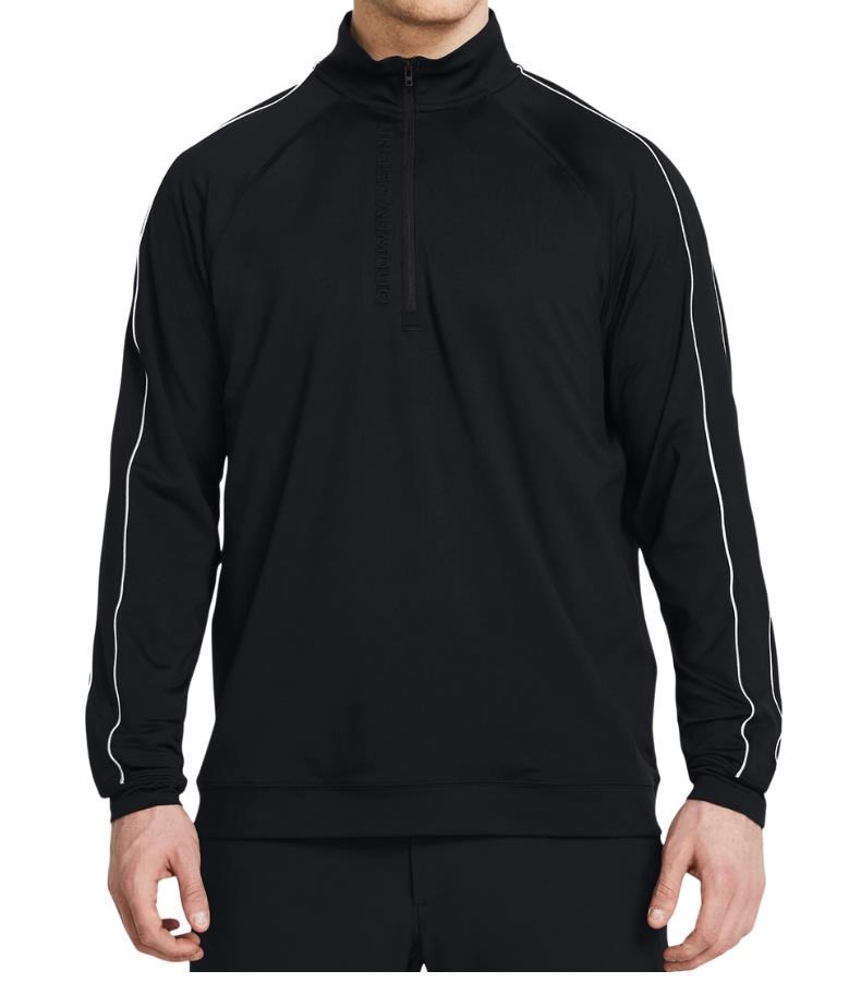 Under Armour Storm Midlayer 1/2 Zip Herren Sweatshirt, schwarz