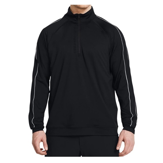 Under Armour Storm Midlayer 1/2 Zip Herren Sweatshirt, schwarz