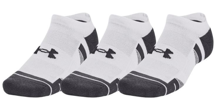 Under Armour Performance Tech Herren Socken, 3Paar, weiss