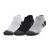 Under Armour Performance Tech Herren Socken, mod grau/weiss, 3 Paar
