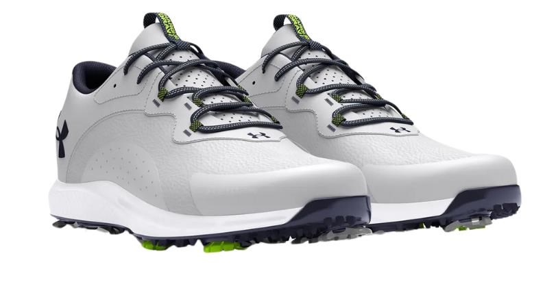 Under Armour Charged Draw 2 Wide Herren Golfschuhe, grau