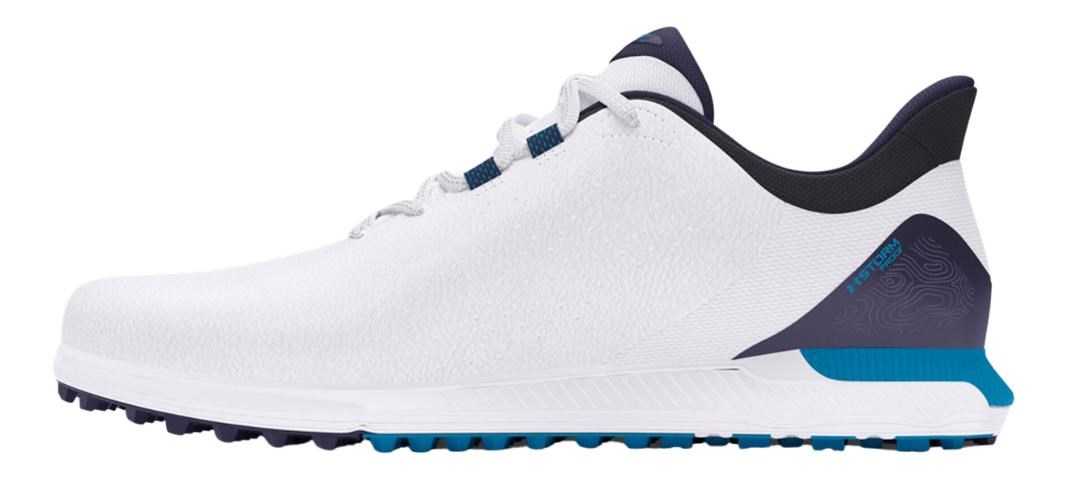Under Armour Drive Fade SL Herren Golfschuhe, weiss/blau