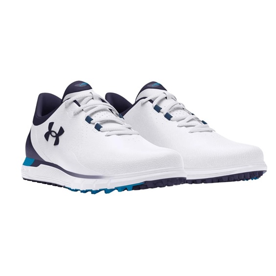 Under Armour Drive Fade SL Herren Golfschuhe, weiss/blau