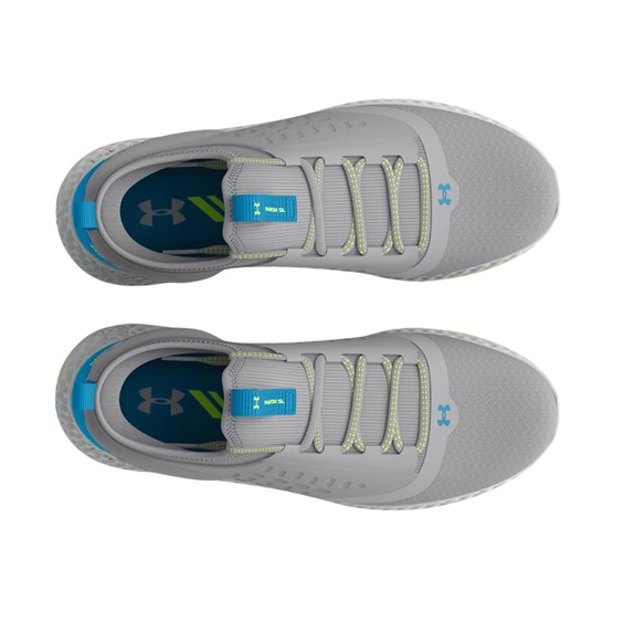 Under Armour GS Charged Phantom SL junior golf shoes, mod gray/capri
