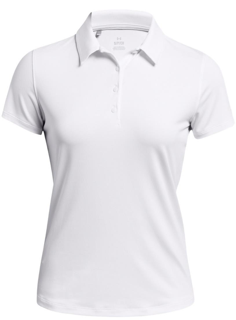 Under Armour Playoff Damen Poloshirt, weiss