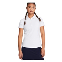 Under Armour Playoff Damen Poloshirt, weiss