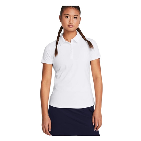 Under Armour Playoff Damen Poloshirt, weiss