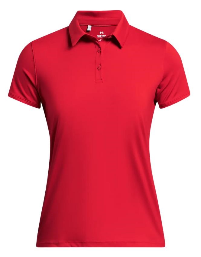 Under Armour T2G Damen Poloshirt, rot