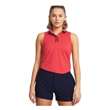 Under Armour Iso-Chill Damen Poloshirt, rot