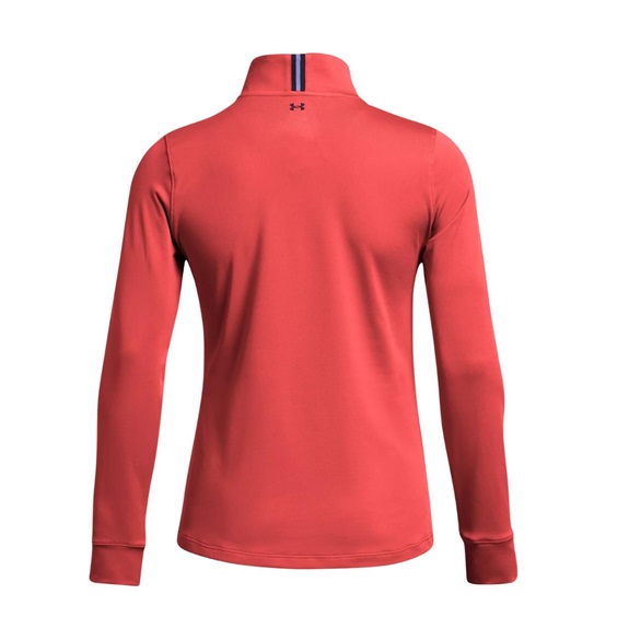 Under Armour Playoff 1/4 Zip Damen Sweatshirt, rot