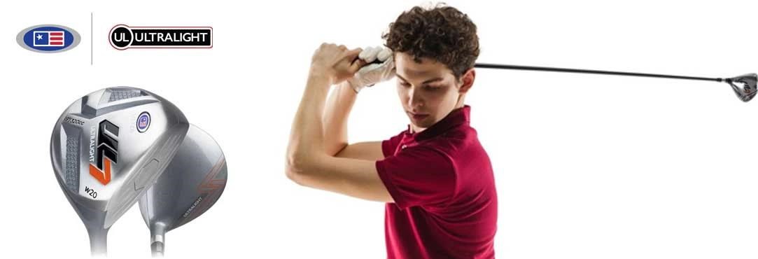 U.S. Kids Golf UL7-63 (160cm) W10 Junior Driver 15°