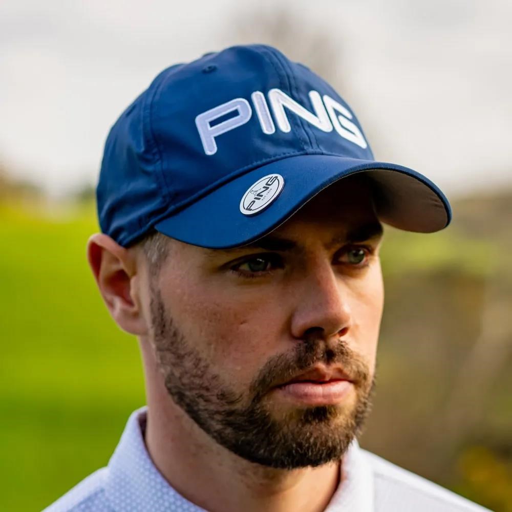 Ping Ball Marker Golf Cap, dunkelblau