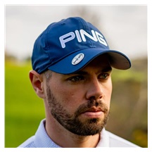 Ping Ball Marker Golf Cap, dunkelblau