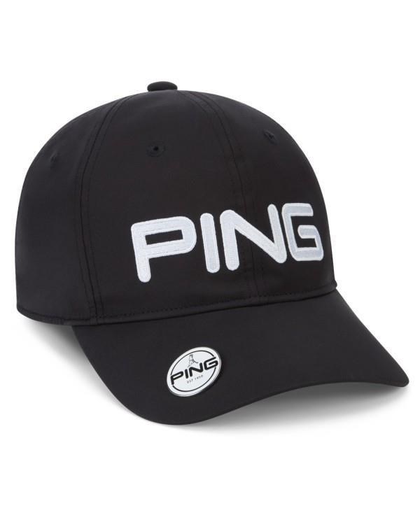 Ping Ball Marker Golf Cap, schwarz