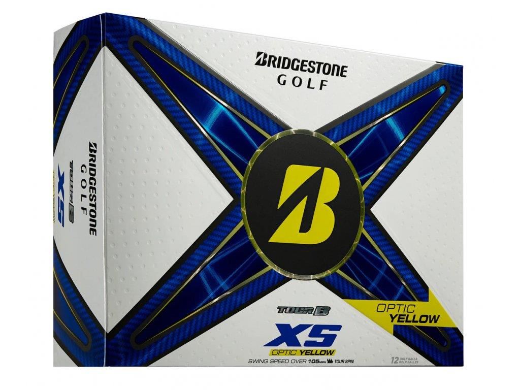 Bridgestone Tour B XS Golfbälle, gelb