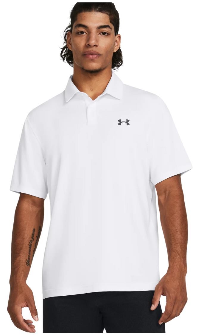Under Armour T2G Herren Poloshirt, weiss