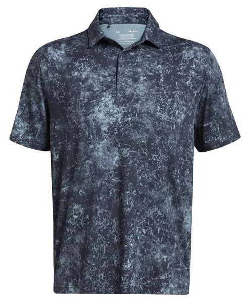 Under Armour Playoff 3.0 Printed Herren Poloshirt, downpour gray