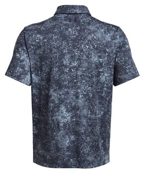 Under Armour Playoff 3.0 Printed Herren Poloshirt, downpour gray