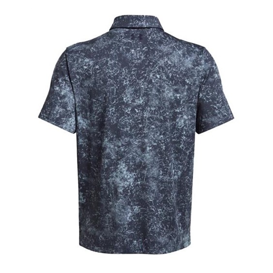 Under Armour Playoff 3.0 Printed Herren Poloshirt, downpour gray
