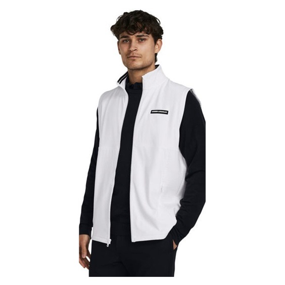 Under Armour Storm Daytona Herren Weste, weiss/schwarz