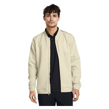 Under Armour Tour Tips Bomber Herrenjacke, beige/schwarz
