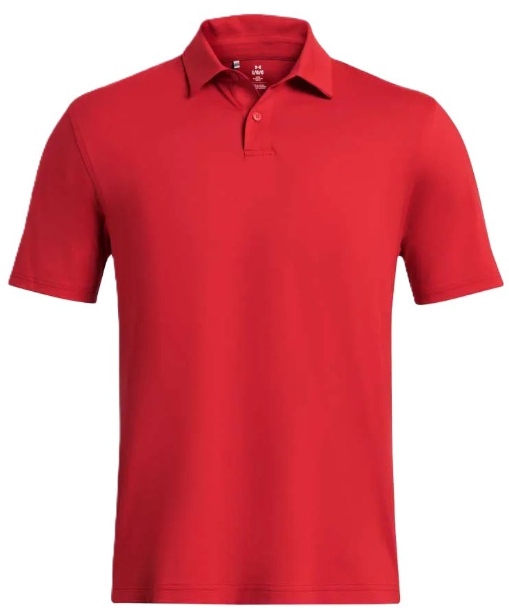 Under Armour T2G Polo LB Herren Poloshirt, rot/schwarz