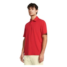 Under Armour T2G Polo LB Herren Poloshirt, rot/schwarz