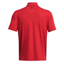 Under Armour T2G Polo LB Herren Poloshirt, rot/schwarz