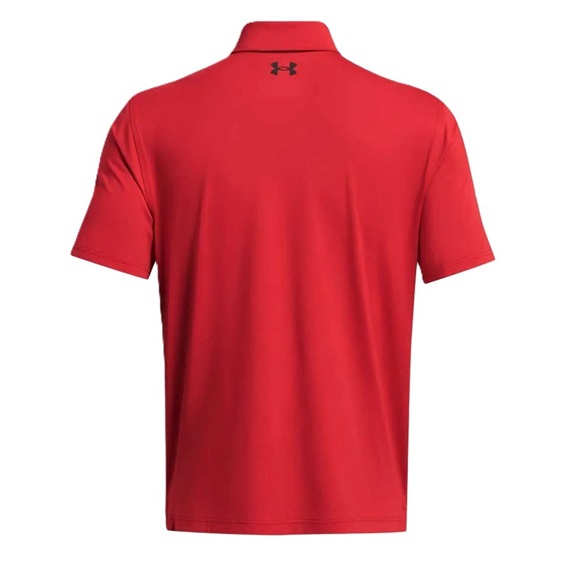 Under Armour T2G Polo LB Herren Poloshirt, rot/schwarz